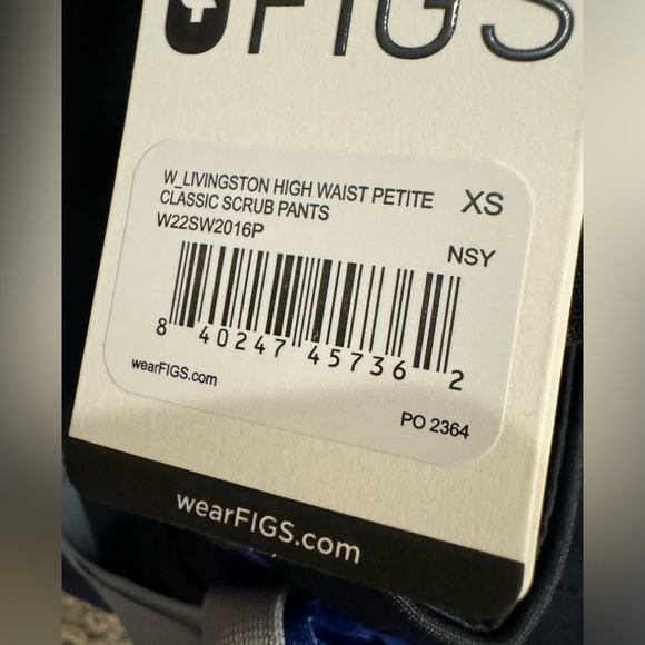 W_LIVINGSTON HIGH WAIST PETITE XS
CLASSIC SCRUB PANTS - Picture 8 of 9